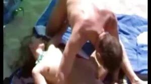FFM threesome کے کے ساتھ خوبصورت نوجوان اور بوڑھے آیا
